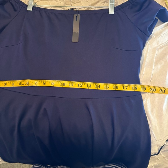 CUQY off shoulder plus size skater dress NWT SIZE XXL - Picture 5 of 9